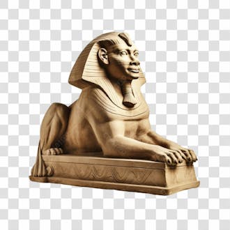 Estátua egípcia png transparente