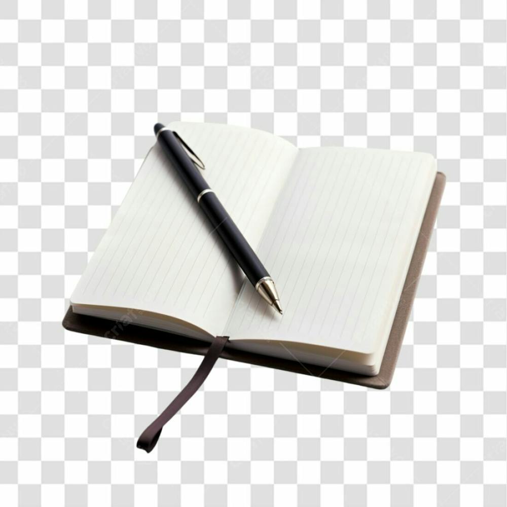 Caderno De Anotações Png Transparente