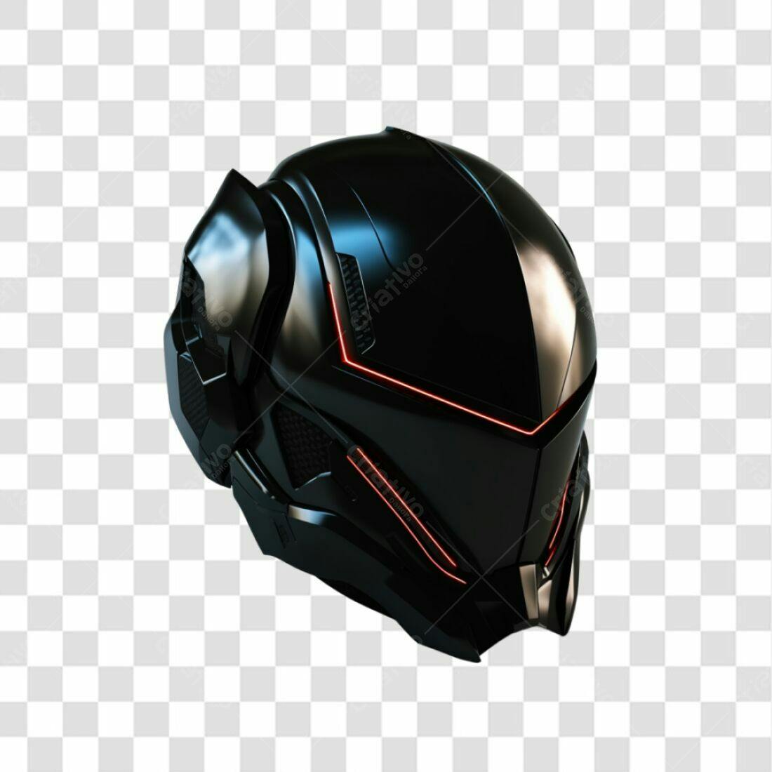 Icone Capacete futurista PNG com fundo transparente