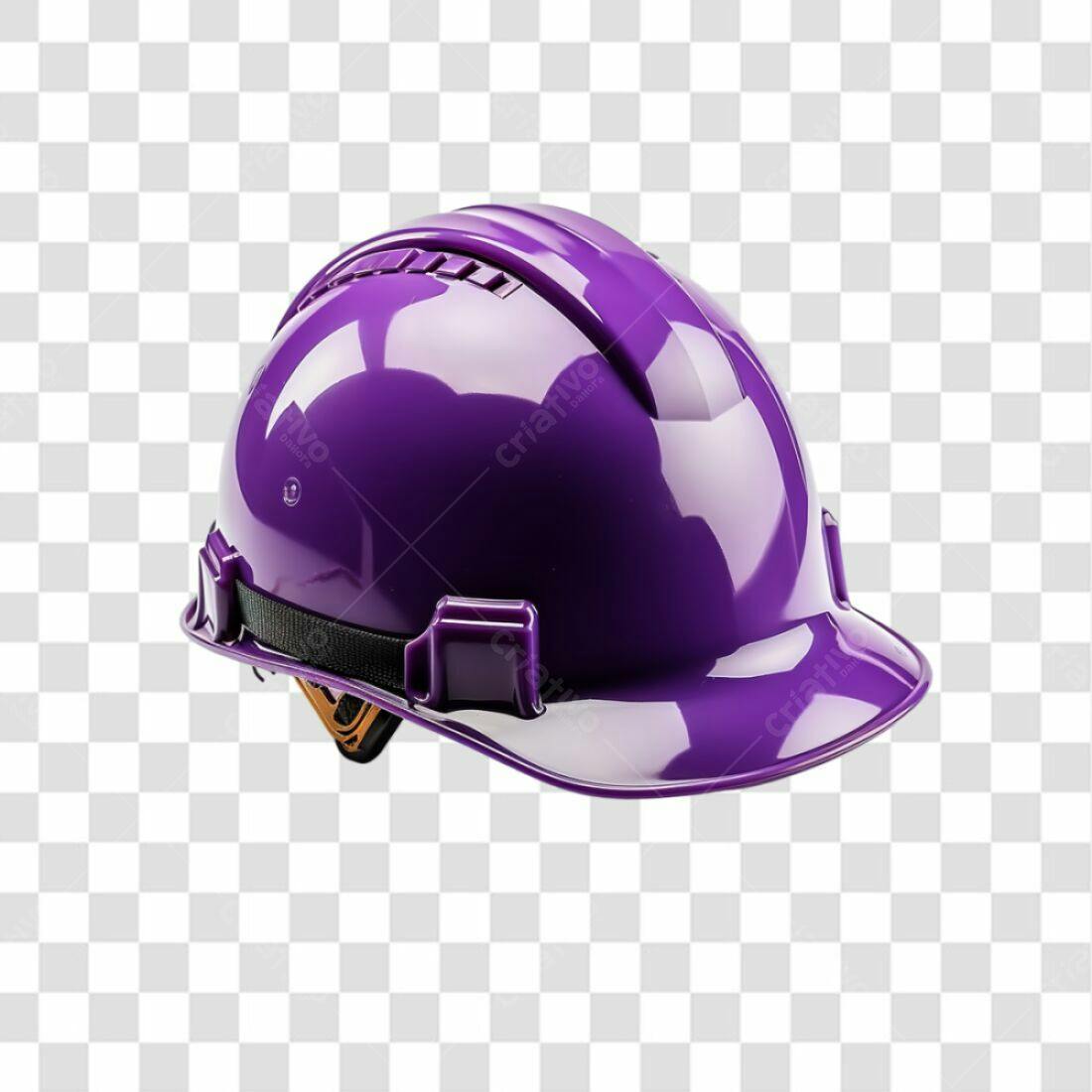 Icone de Capacete Roxo PNG com fundo transparente