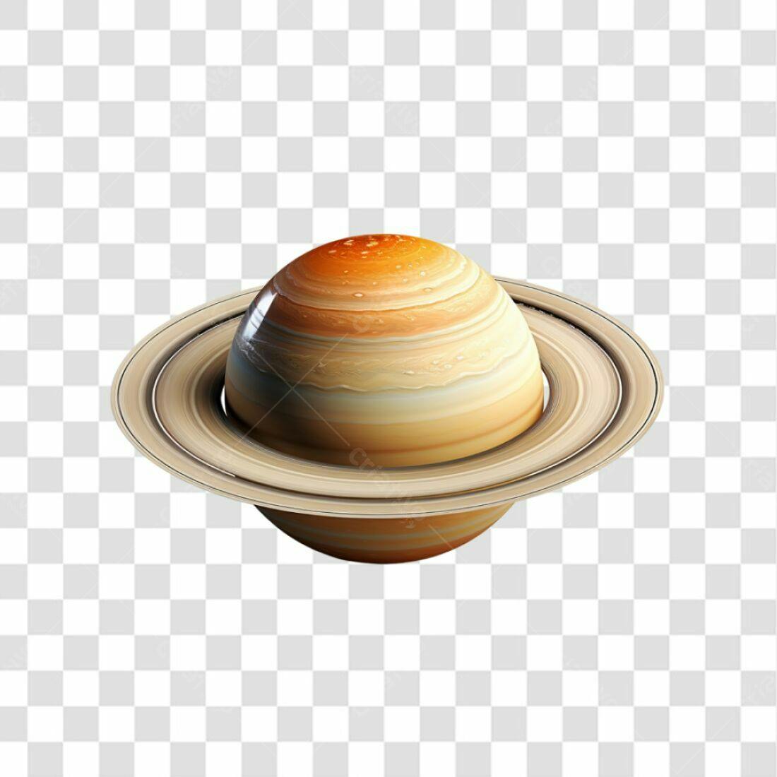 Icone Planeta Saturno PNG com fundo transparente