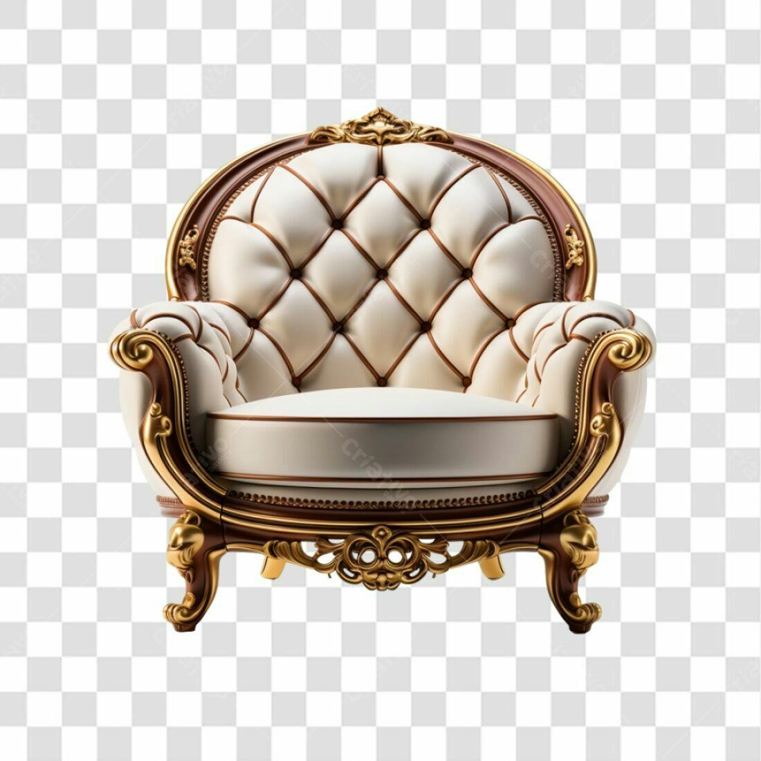 Icone Poltrona Luxo PNG com fundo transparente
