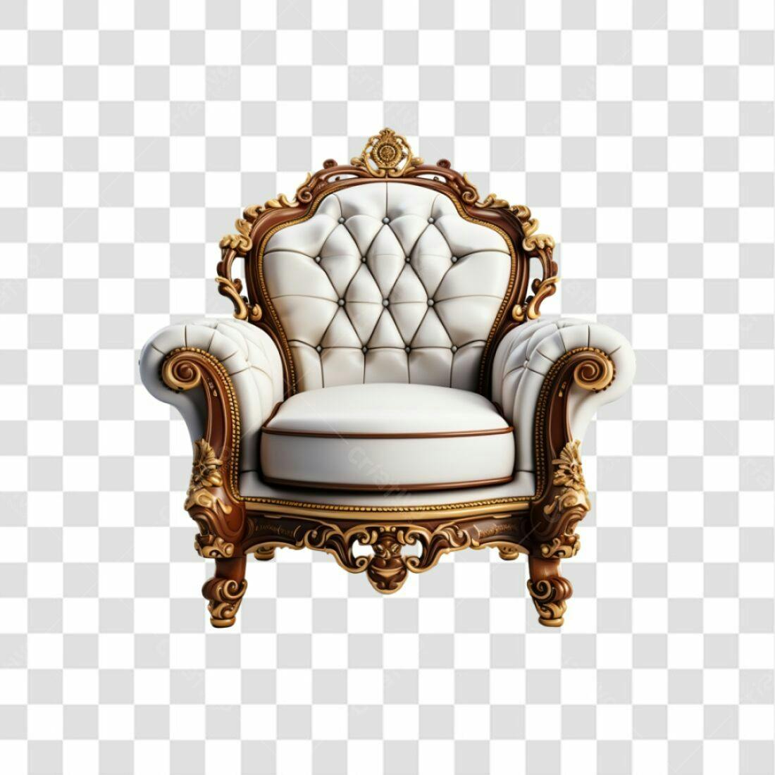 Icone Poltrona Luxo PNG com fundo transparente
