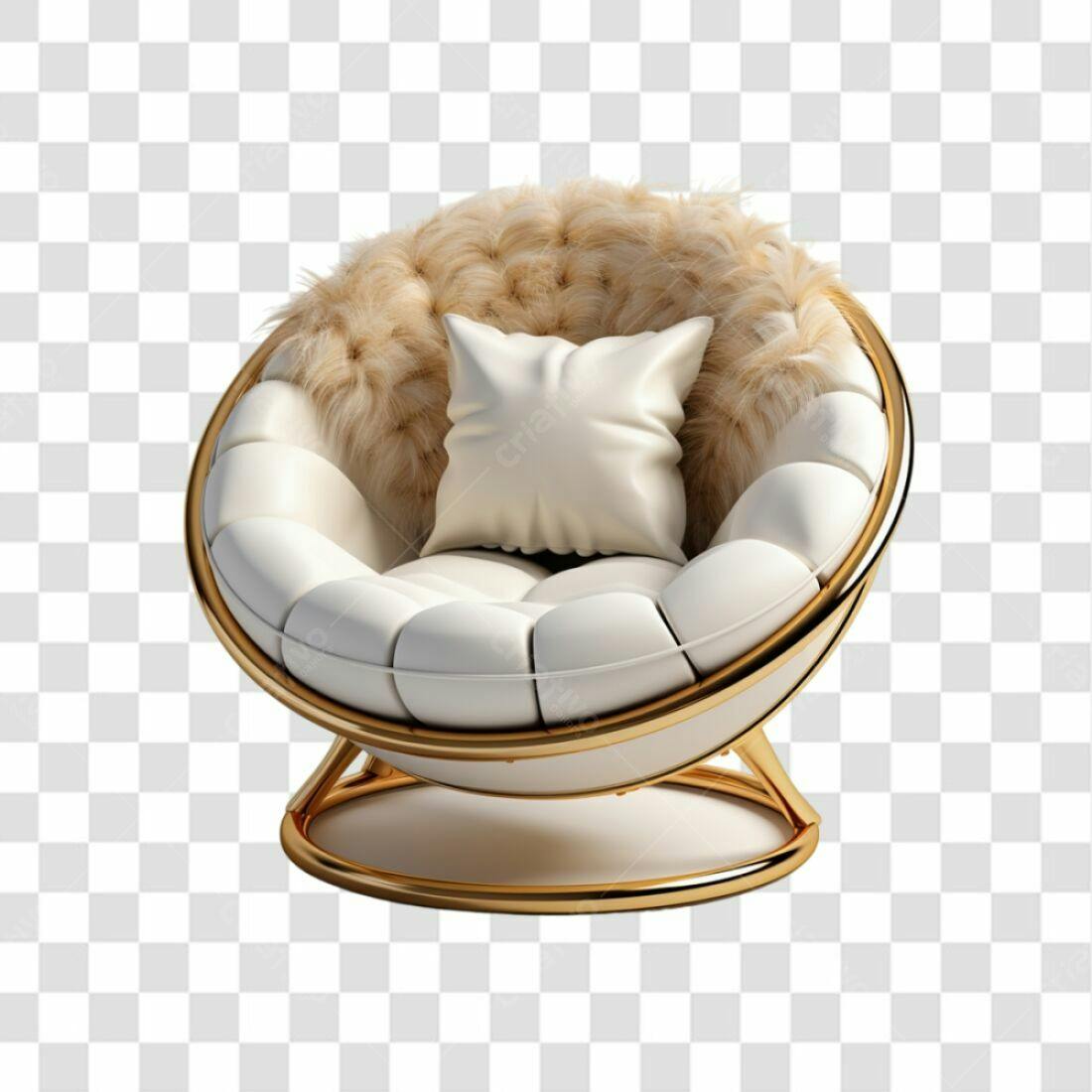 Icone Poltrona Luxo PNG com fundo transparente