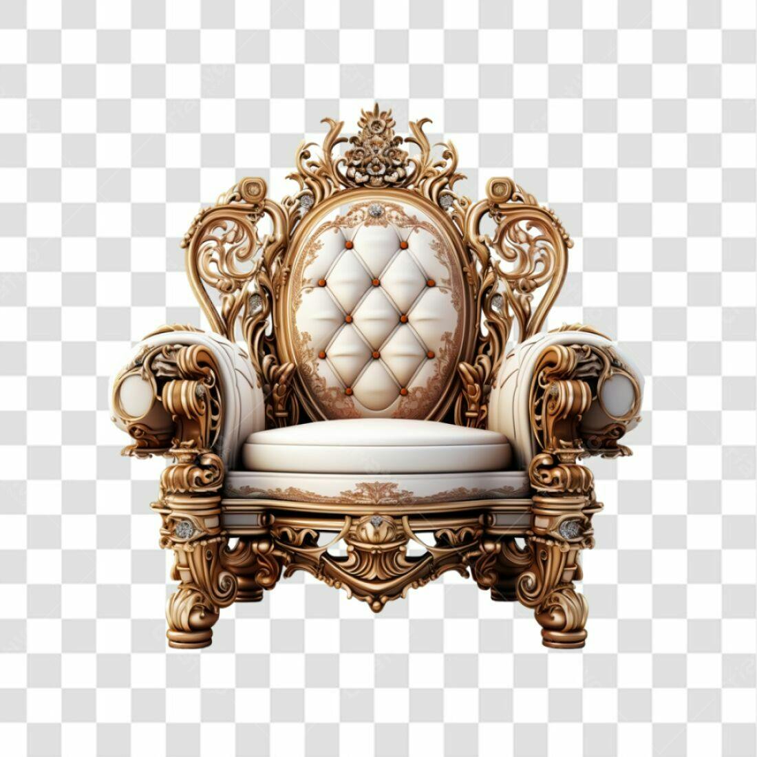 Icone de Cadeira Real PNG com fundo transparente