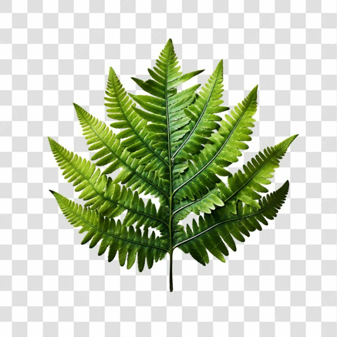 Icone Samambaia PNG com fundo transparente
