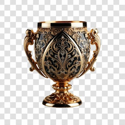 Cálice Dourado Png Transparente (1)