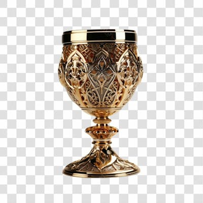 Cálice Dourado Png Transparente (3)