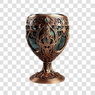 Cálice Dourado Png Transparente (7)
