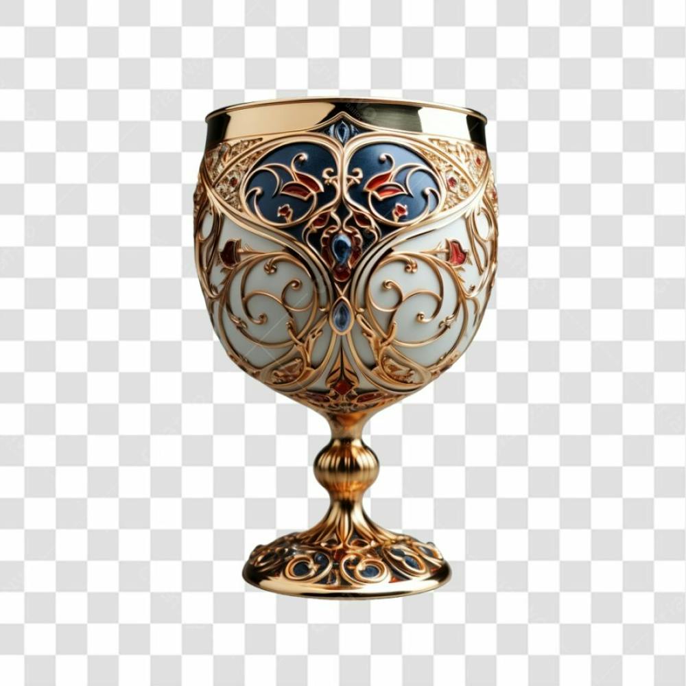 Cálice Dourado Png Transparente (15)