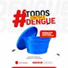 Campanha contra o mosquito da dengue social media