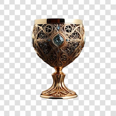 Cálice Dourado Png Transparente (17)