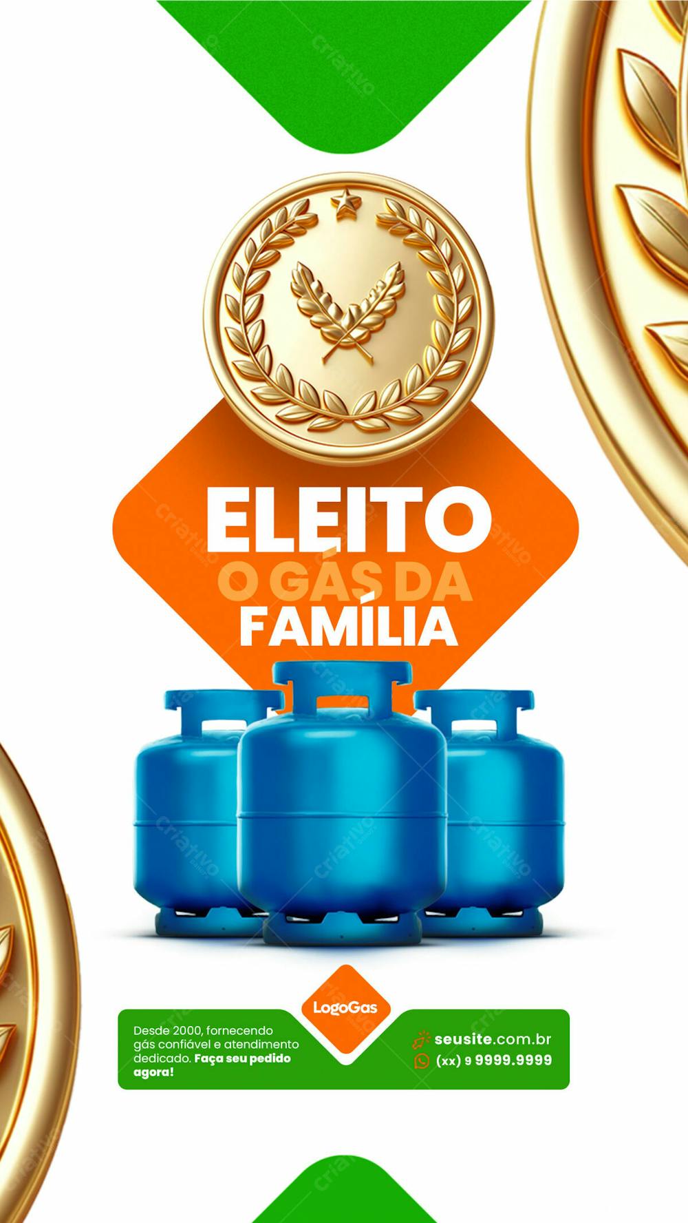 Story   Distribuidor De Gás   Eleito O Gás Da Família