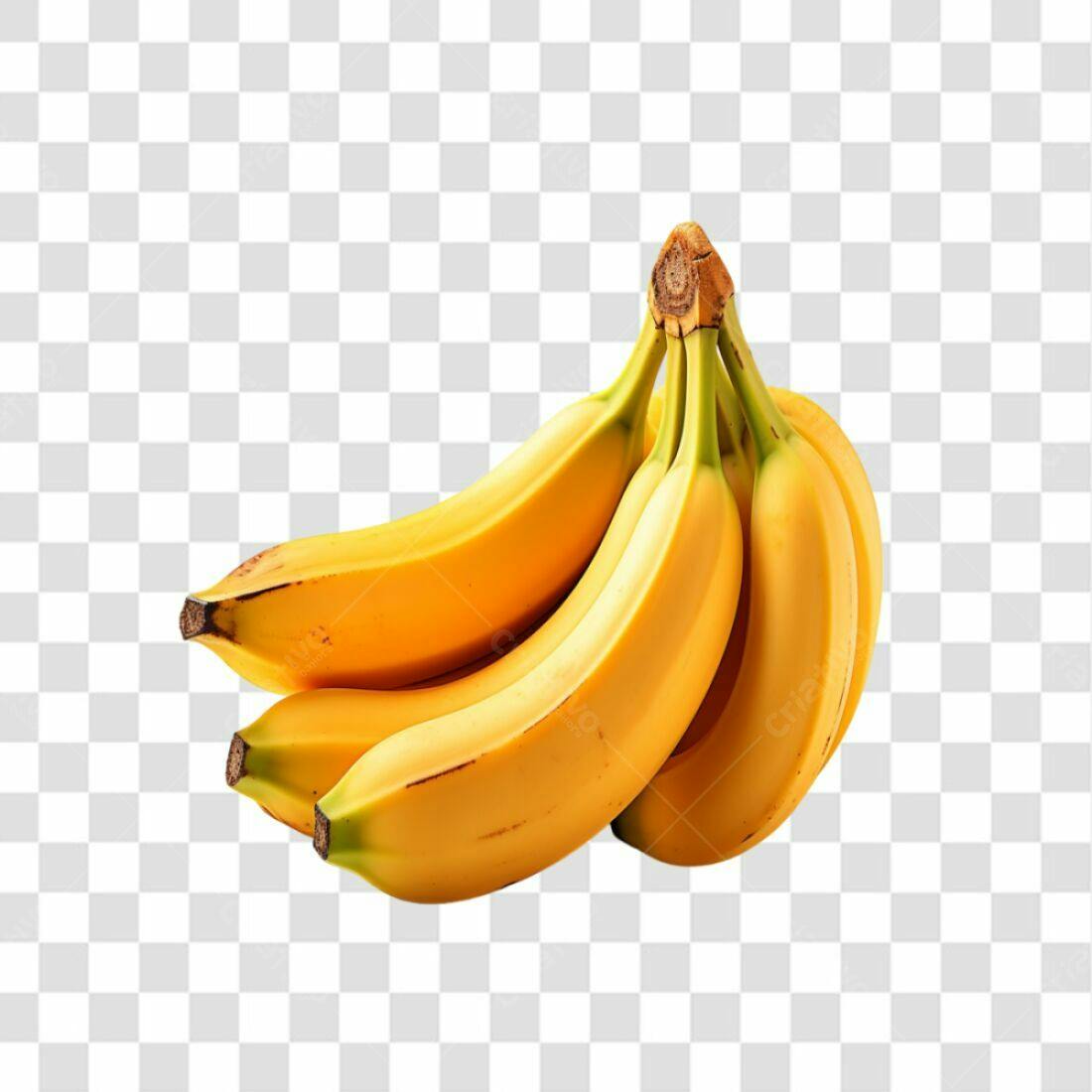 Icone de Bananas PNG com fundo transparente