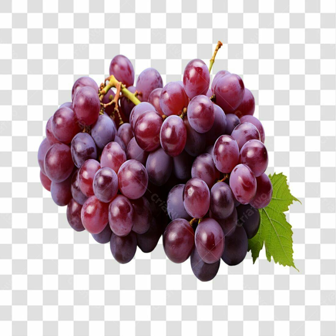 Icone Uvas Vermelhas PNG com fundo transparente
