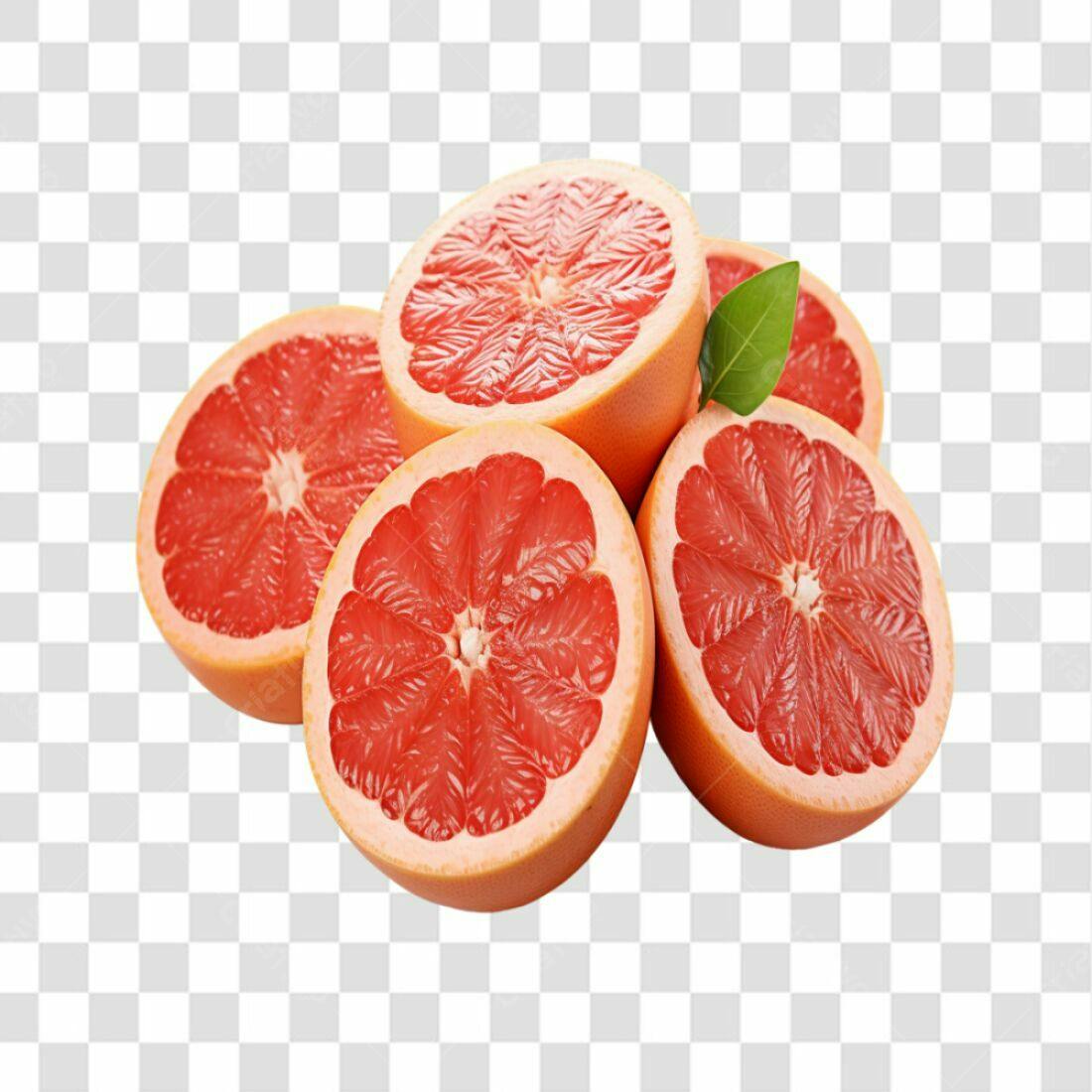 Icone de rodelas de toranja PNG com fundo transparente