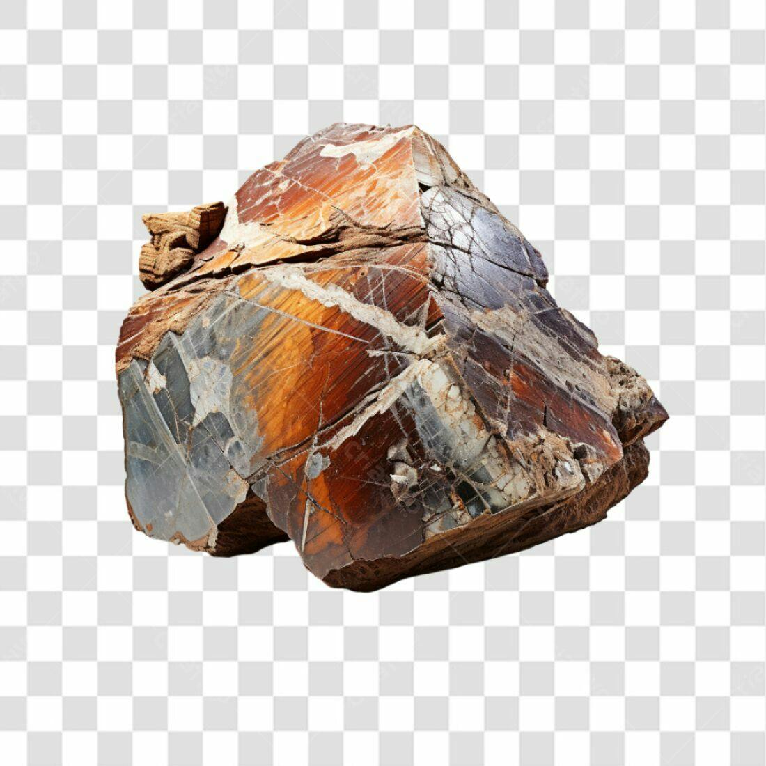 Icone Pedra Marrom e Cinza PNG com fundo transparente