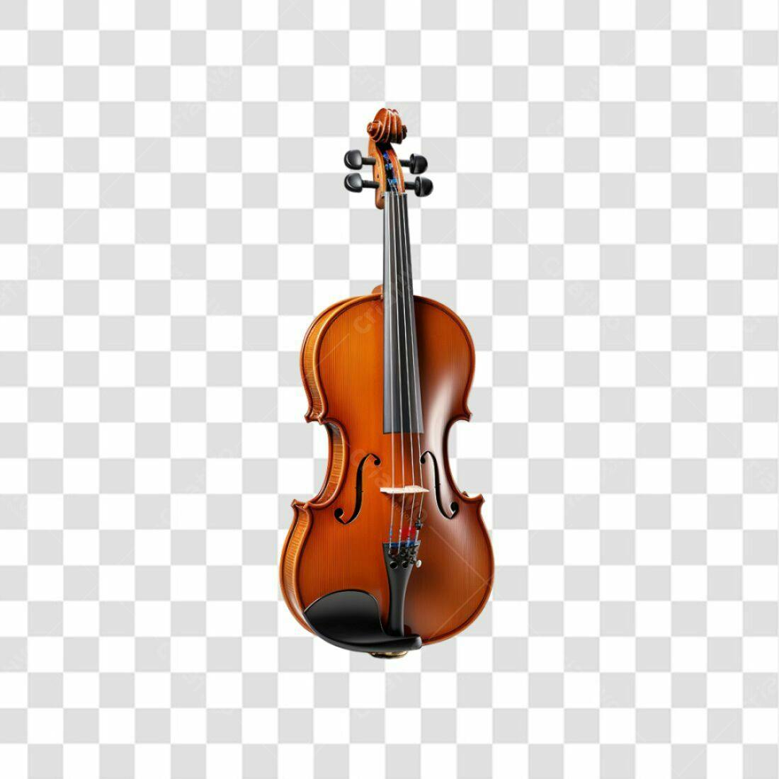 Icone Violino instrumento musical PNG com fundo transparente