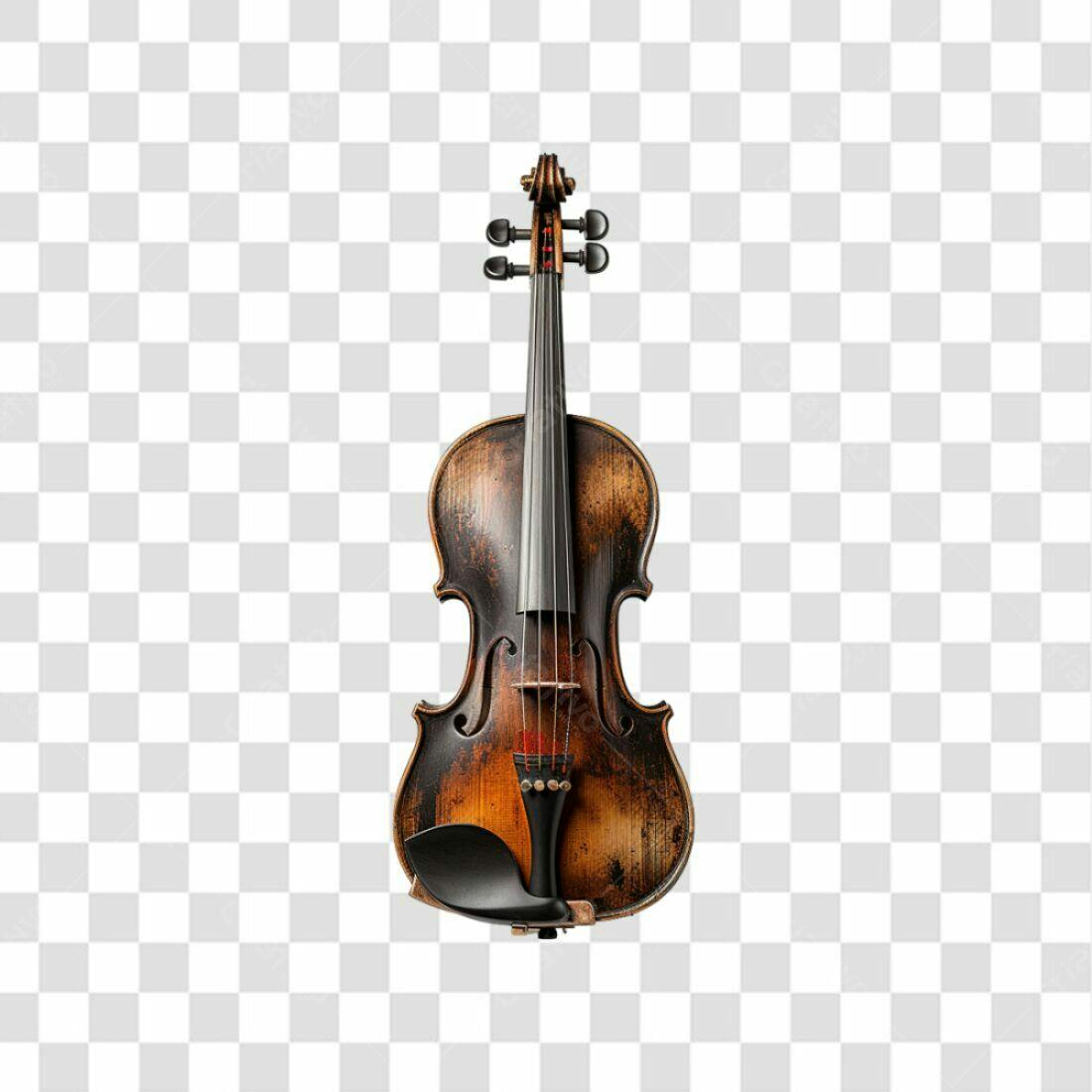 Icone Violino Antigo PNG com fundo transparente