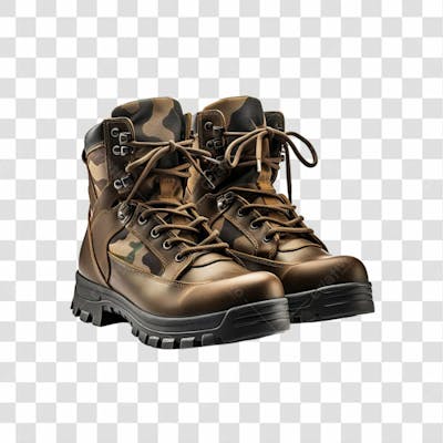 Botina Militar Png Transparente (4)