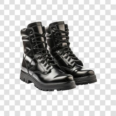 Botina Militar Png Transparente (13)