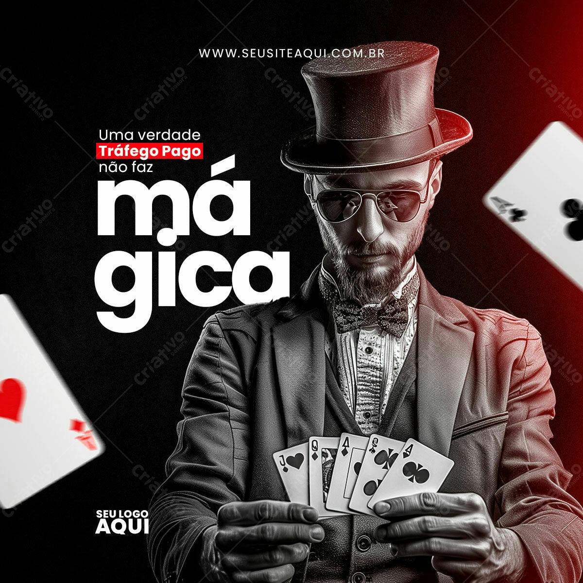 Flyer Marketing Digital PSD Editável