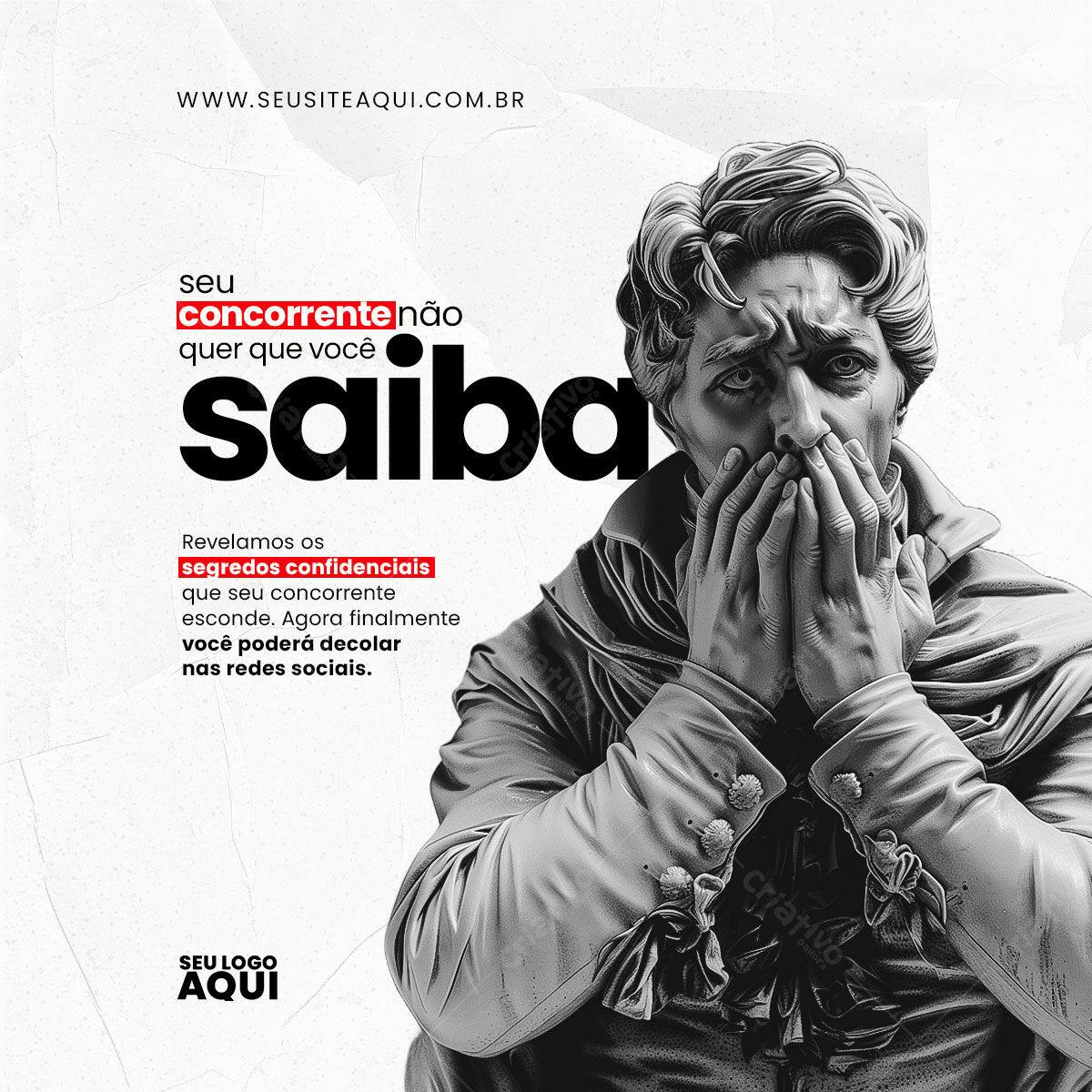 Post para Redes Sociais PSD Editável