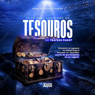 GESTOR DE TRÁFEGO | SOCIAL MEDIA | PSD EDITÁVEL