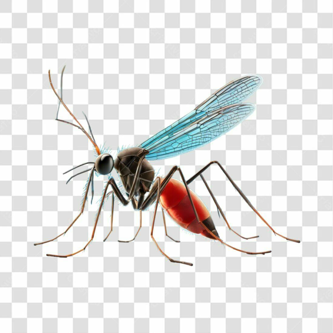 Icone Mosquito realista PNG com fundo transparente
