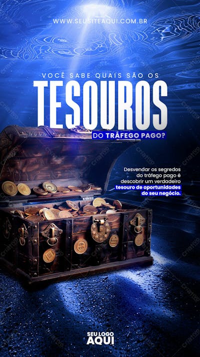 STORY | GESTOR DE TRÁFEGO PAGO | SOCIAL MEDIA | PSD EDITÁVEL 