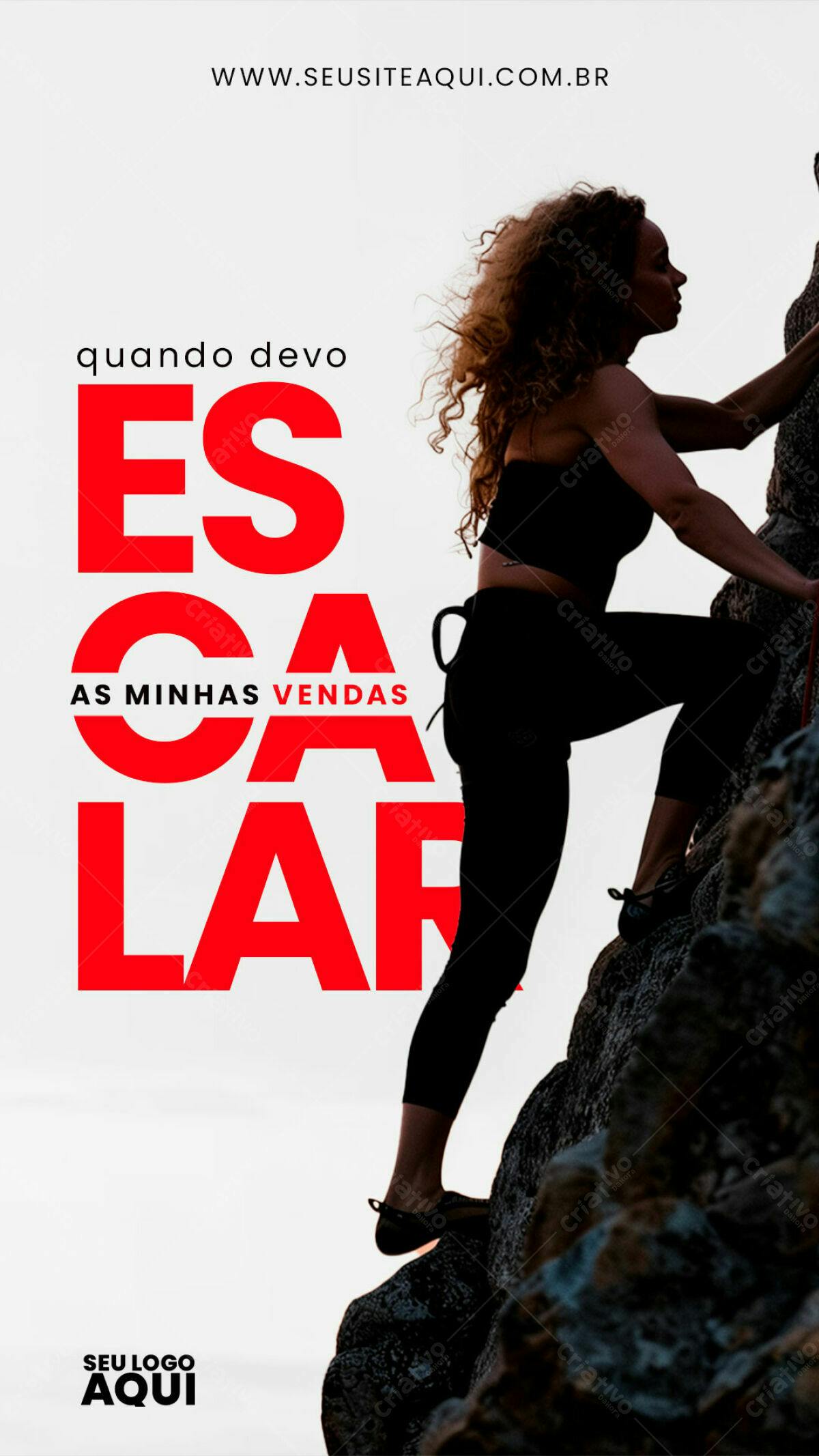 Post para Redes Sociais - Aumente suas Vendas PSD Editável