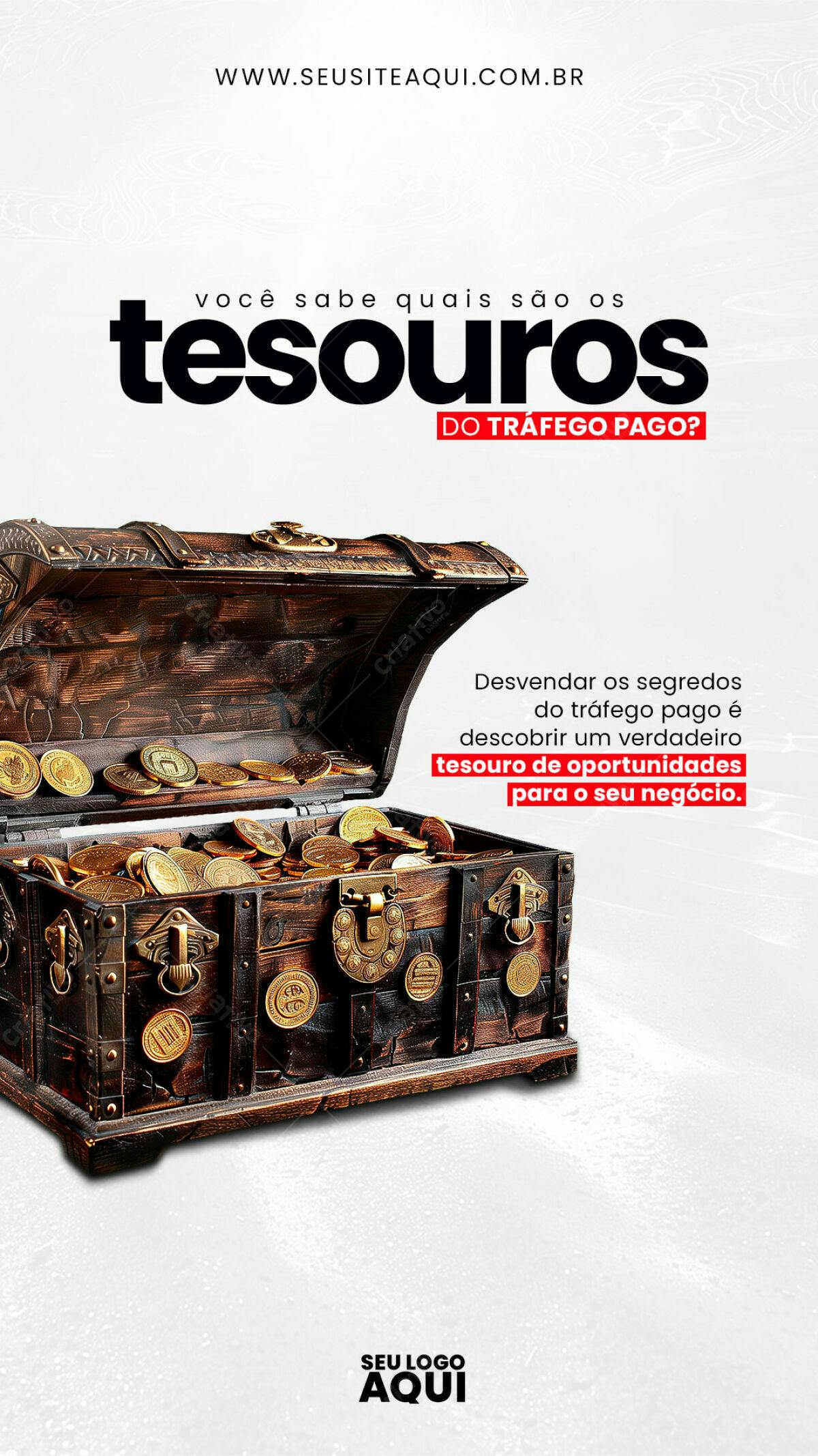 Post para Tráfego Pago PSD Editável