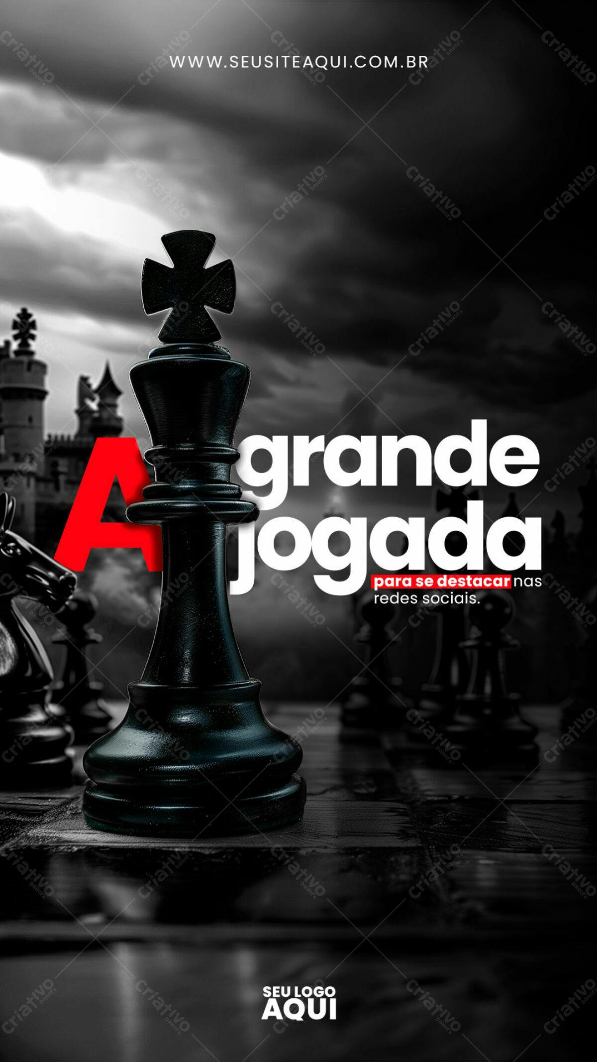 Flyer para Redes Sociais PSD Editável