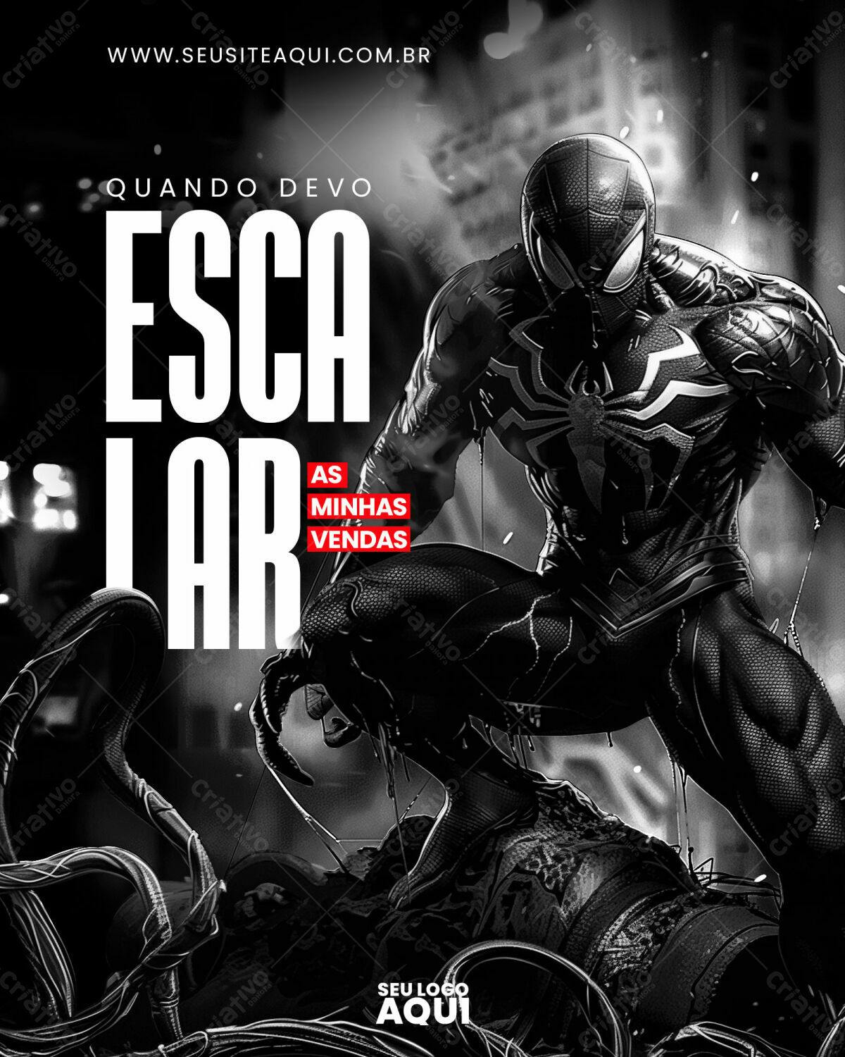 Flyer para Aumentar Vendas PSD Editável