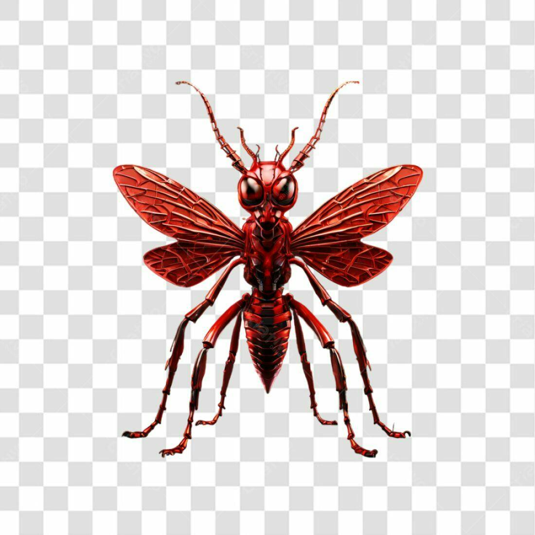 Icone Vespa Vermelha PNG com fundo transparente
