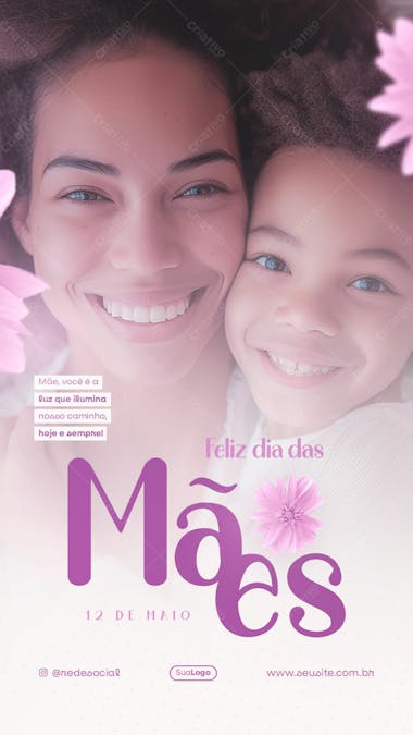 Dia das mães social media post story