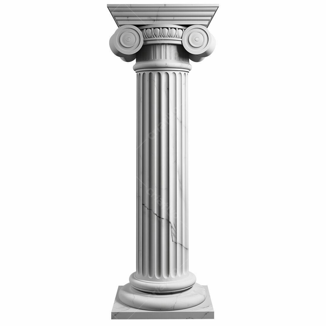 Coluna de Mármore Estilo Clássico