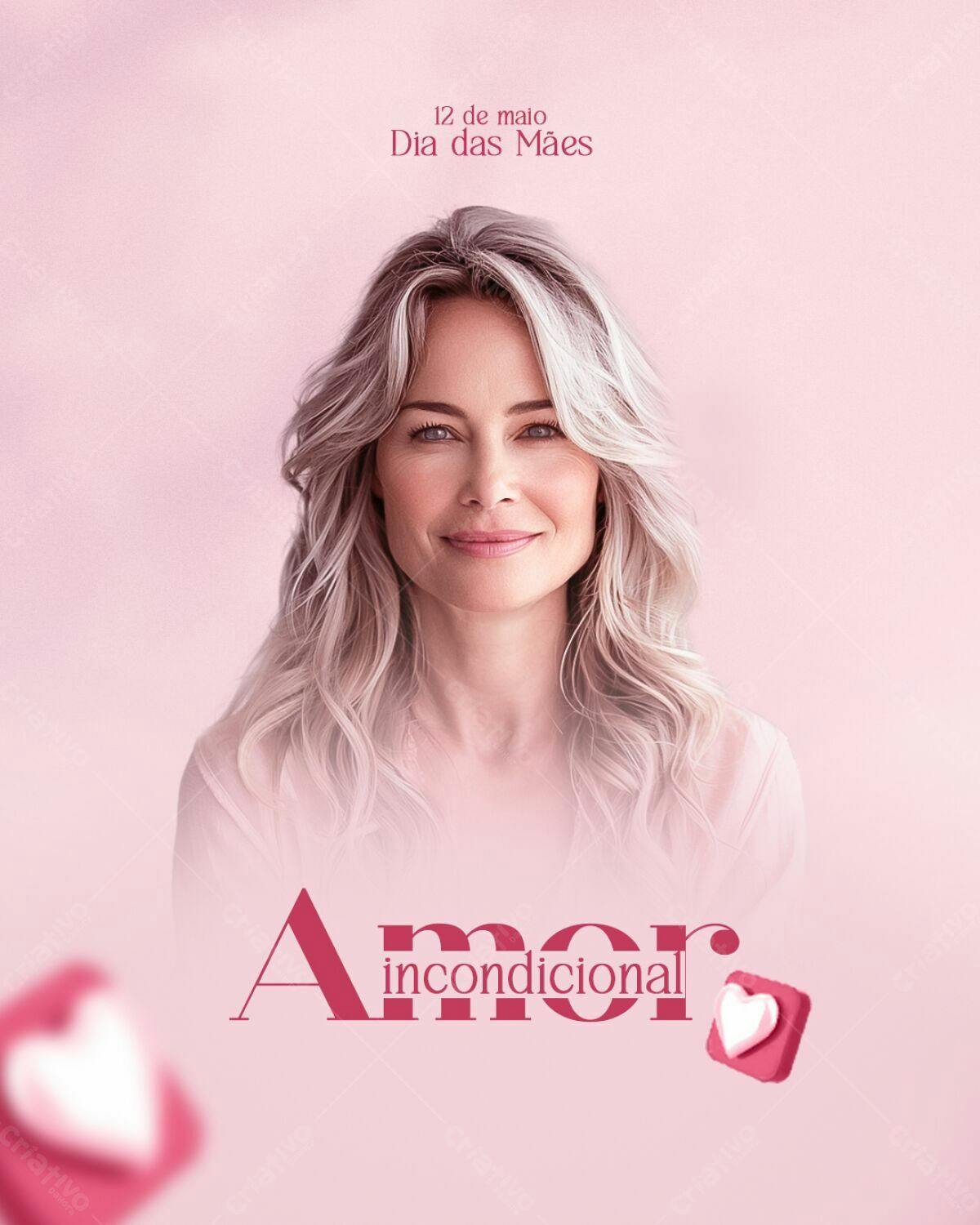 Flyer Dia das Mães PSD Editável