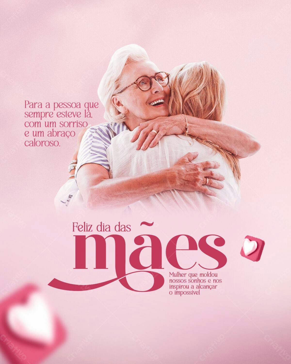 Postagem Dia das Mães PSD Editável