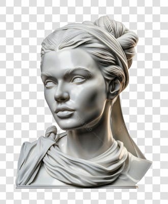 Estátua de uma mulher imagem sem fundo