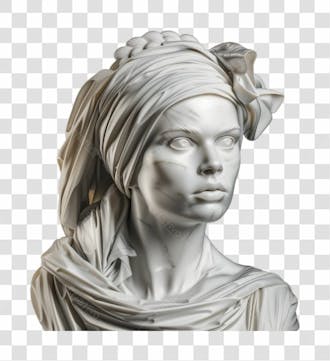 Estátua de uma mulher imagem sem fundo