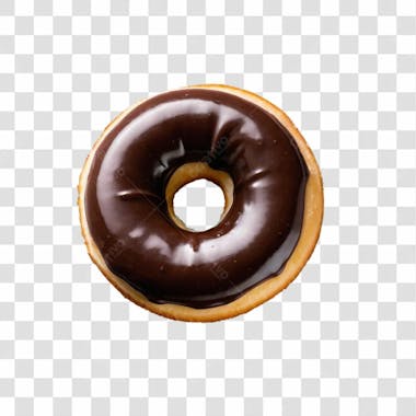 Donuts de chocolate png transparente