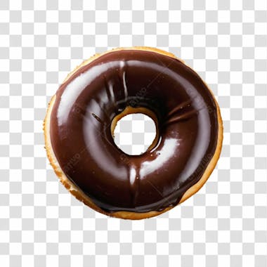 Donuts de chocolate png transparente