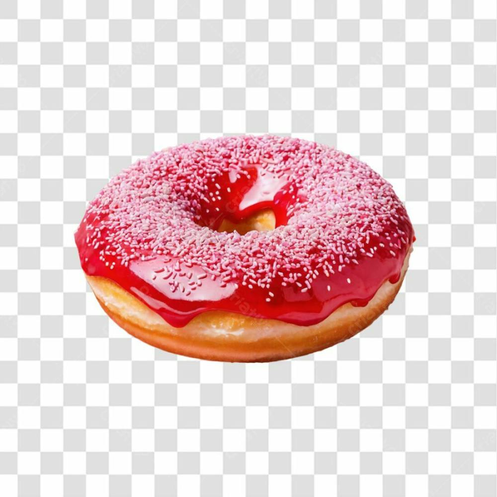 Donuts De Morango Png Transparente (5)