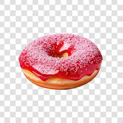 Donuts De Morango Png Transparente (5)