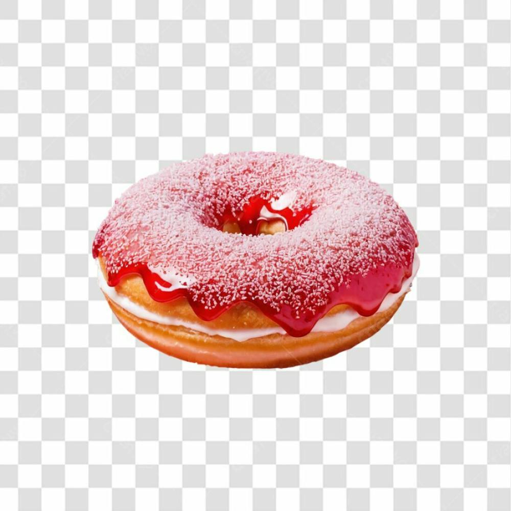 Donuts De Morango Png Transparente (14)