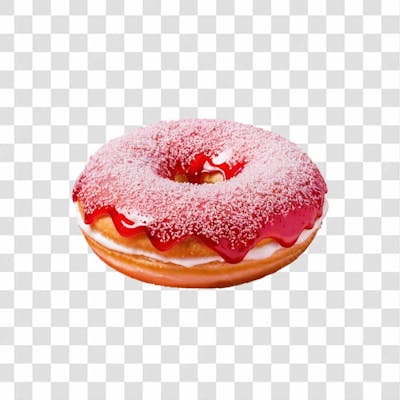 Donuts De Morango Png Transparente (14)