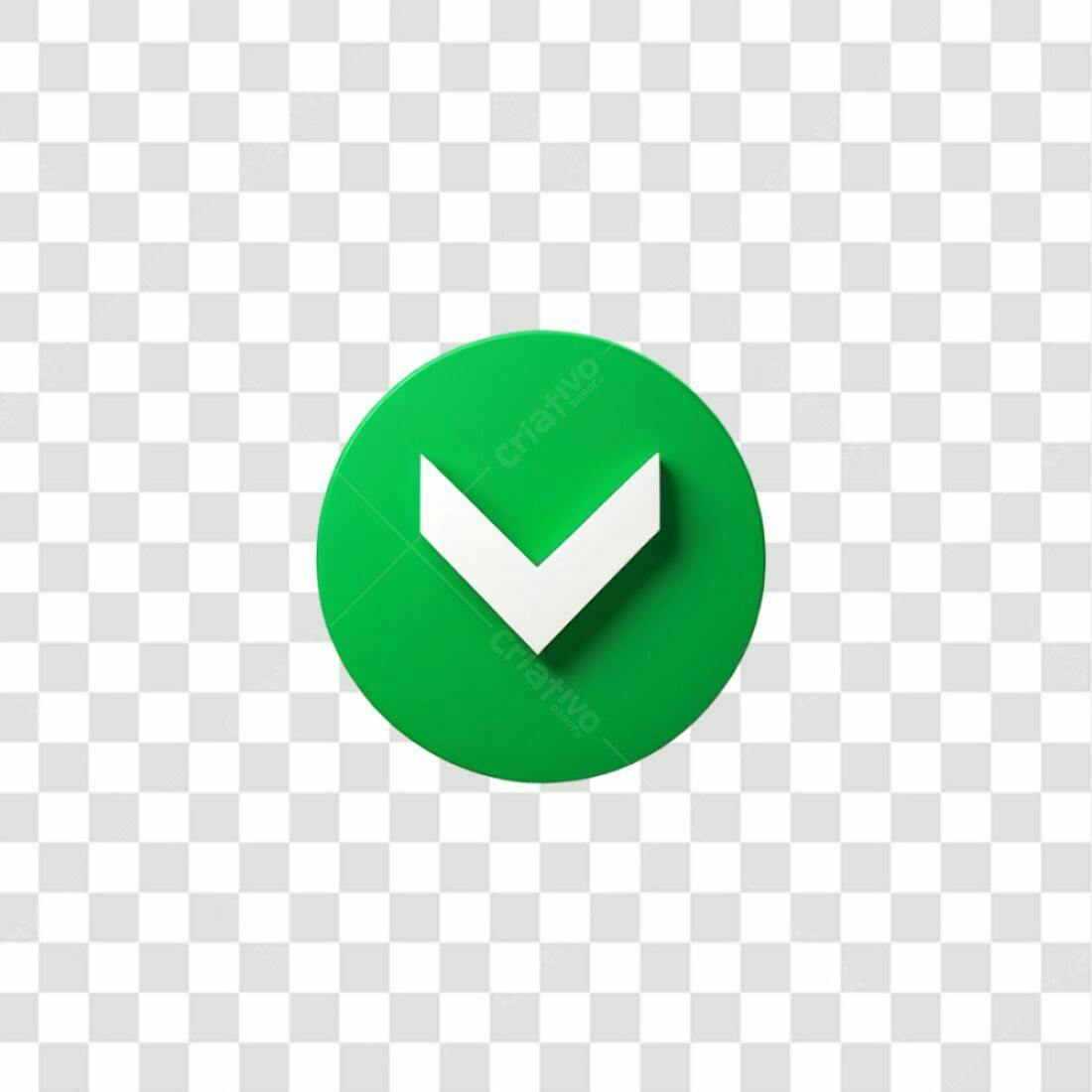 Icone Seta Verde para Download PNG com fundo transparente