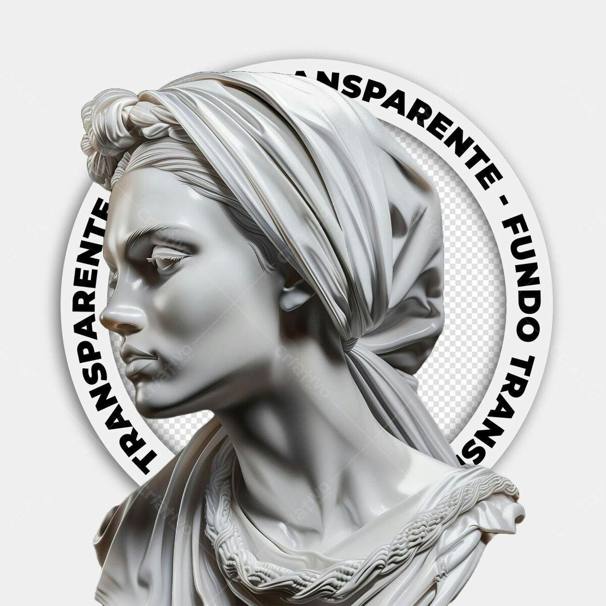 PSD Arte Clássica para Design Minimalista Editável