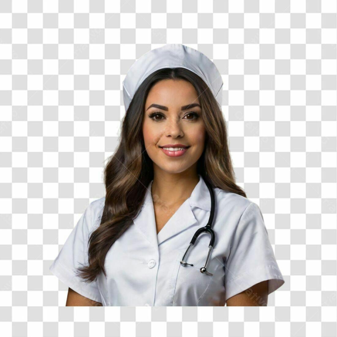 Imagem PNG Enfermeira com fundo transparente